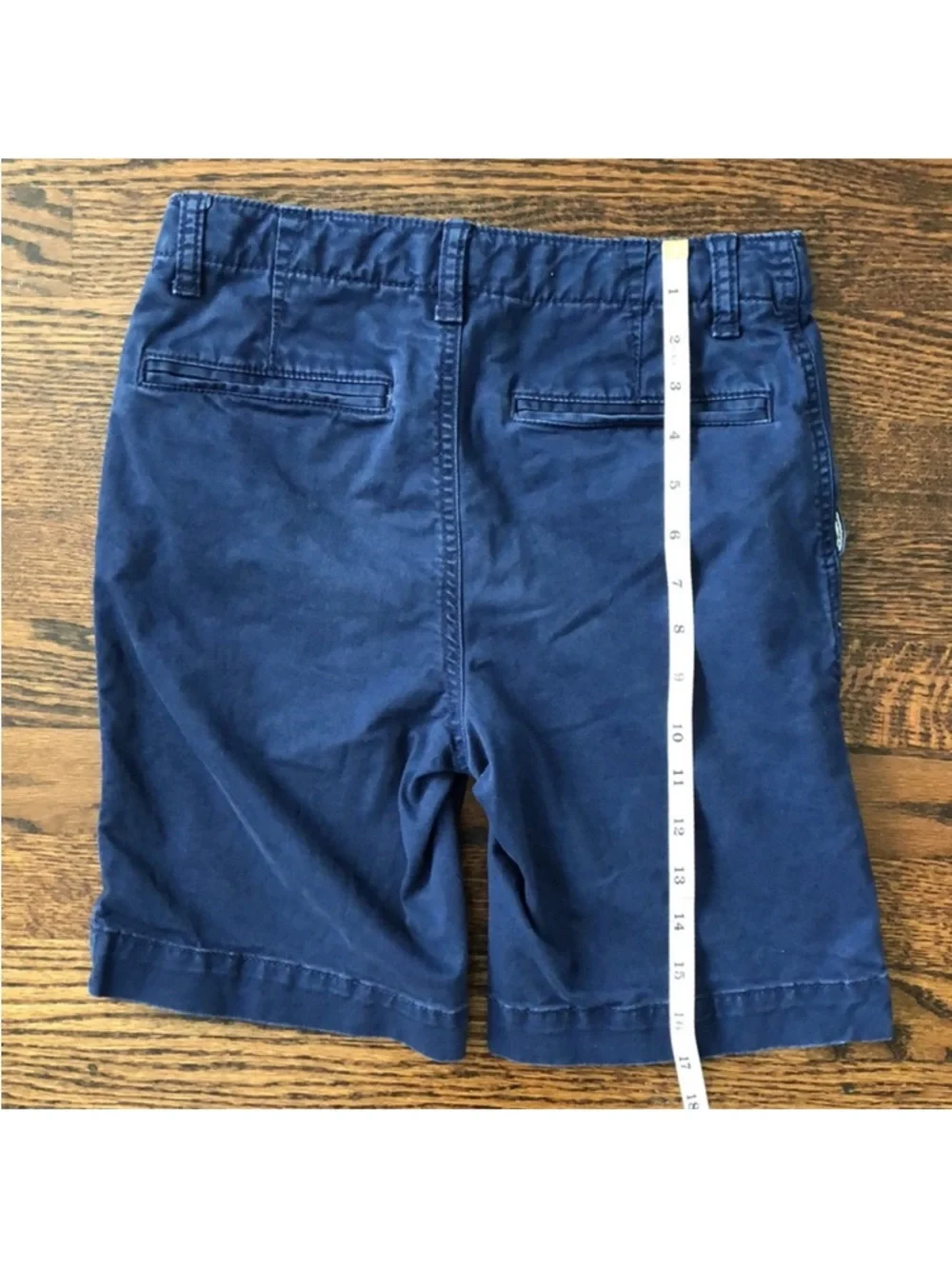 Gap Kids Navy School Uniform Cotton Chino Shorts Size 12